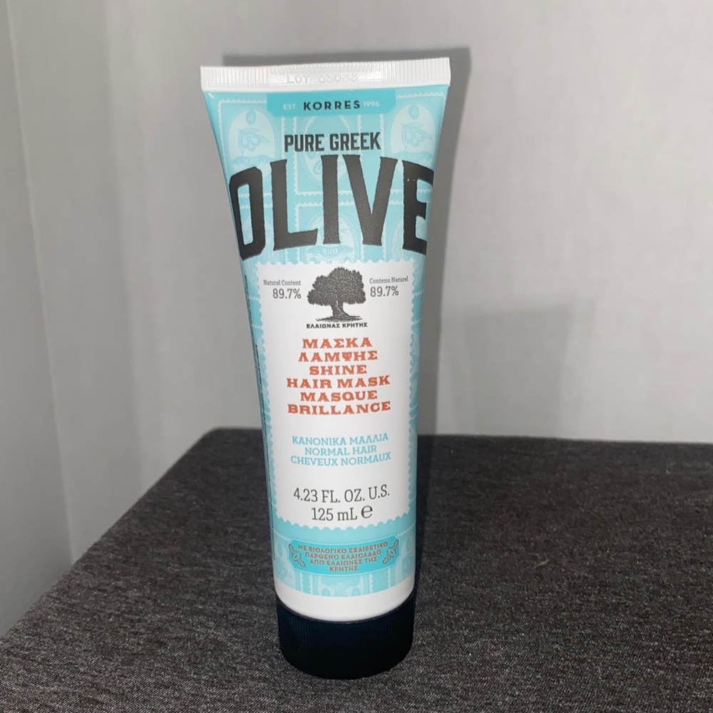 💥NEW💥 KORRES Natural Pure Greek Olive Shine Brilliance Mask